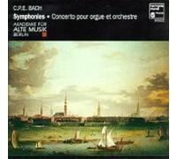 Bach, C.P.E. - CPE Bach: Symphonies/Organ Concerto