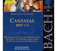 Bach: Cantatas, BWV 1-3 ition Bachakademie Vol 1) /Rilling