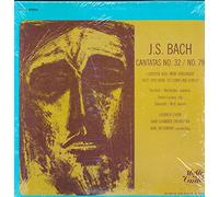 Bach Cantatas No. 32 Liebster Jesu,mein Verlangen / No. 79 Gott, der Herr, Ist Sonn' und Schild Reichelt / Retchitzka, Sop. Sieber - Ludwig, Alto Staempfli / Wolf, Basses / Laubach Choir, Saar Chamber Orchestra, Karl Ristenpart, Cond.