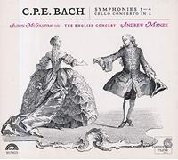 Bach Carl Philip Ema - Sinfonie Nn.1-4 Wq 183, Concerto Pe