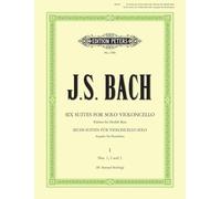 Bach: Cello Suites (Transcribed for Double Bass Solo) (EP238B), Vol. 1: Nos. 1-3 (Edition Peters)