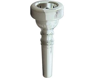 Bach Classic Flugelhorn Silver Plated Mouthpiece Size 3 (3423)