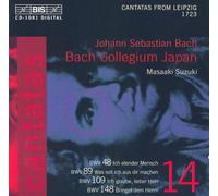 Bach Collegium Japan - Bach: Cantatas, Vol 14 (BWV 148, 48, 89, 109) /Bach Collegium Japan · Suzuki
