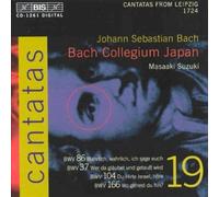 Bach Collegium Japan - Bach: Cantatas, Vol 19 (BWV 86, 37, 104, 166) /Bach Collegium Japan · Suzuki