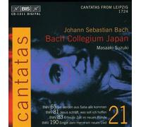 Bach Collegium Japan - Bach: Cantatas, Vol 21 (BWV 65, 81, 83, 190) /Bach Collegium Japan · Suzuki