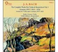Bach: Complete Works for Violin & Harpsichord 1 by unknown (1996-03-26)