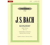 Bach: Concerto No. 1 in D minor BWV 1052 (Keyboard Duet) (EP9980): Edition for 2 Pianos (Edition Peters)