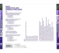 BACH: CONCERTOS & CHORALE PRELUDES NEW CD