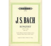BACH - Concierto nº 4 en La Mayor (BWV:1055) para 2 Pianos a 4 manos (Soldan)