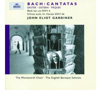 Bach - Easter Cantatas BWV 6 & 66 / Fink, Davislim, Clarkson, Chance, Padmore, Henschel, The Monteverdi Choir, The English Baroque Soloists, Gardiner Import edition by Bernarda Fink, Mark Padmore, Michael Chance, Dietrich Henschel, Julian Clarkson, (2000) Audio CD
