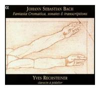 Bach: Fantasia Cromatica, Sonates & Transcriptions (BWV 903,528, 1001, 914, 530)/Rechsteiner