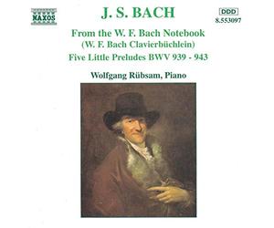 Bach: From Clavierbüchlein for WF Bach