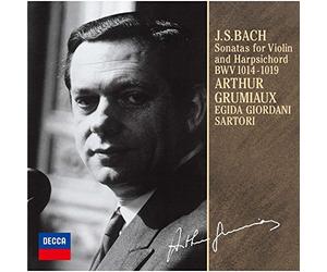 Bach / Grumiaux, Arthur - J.S.Bach: Sonatas For Violin & Harpsichord