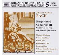 Bach: Harpsichord Concertos, Vol.3
