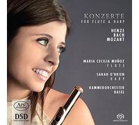 BACH/HENZE/MOZART - Henze/Bach/Mozart: Concertos for Flute and Harp