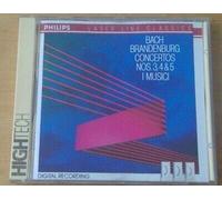Bach:I Musici - Brandenburgkonsert 3-5