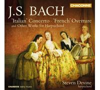 Steven Devine - Bach: Harpsichord Works