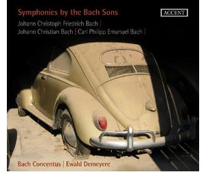 Bach, J.C.F. - Symphonies By The Bach Sons