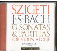 Johann Sebastian Bach – 6 Sonatas and Partitas for Solo Violin (Szigeti) – CD
