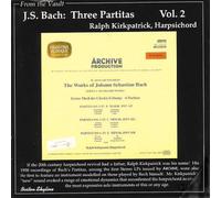 Bach, J.S. - Bach/Three Partitas - Vol 2