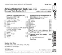 Bach, J. S. - Bundies/Rohrig/Lohr/Musica Alta Ripa
