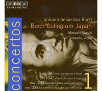 Bach, J.S. - Concertos Vn (2)/Con 2 Vn/Con on/Vn