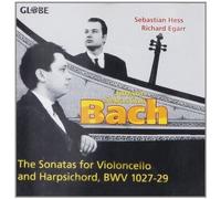 Bach, J.S. / Hess / Egarr Sonatas Violoncello & Harpsichord (CD)
