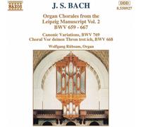 BACH, J.S. Organ Chorales from the Leipzig Manuscript, Vol. 2