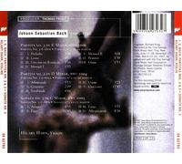 BACH J.S: PARTITAS NOS. 2 & 3, VIOLIN SONATA NO.3 NEW CD