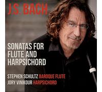Bach, J.S - Sonatas for Flute and Harpsichord - Stephen Schultz (flute)
