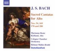 Bach Johann Seb Sacred Cantatas for Alto (Muller-bruhl, Cologn (CD) (US IMPORT)