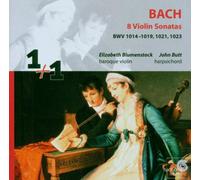 Bach Johann Sebastia - 8 Violin Sonatas (Blumenstock, Butt, Le Guin, Lehning)