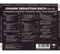 BACH JOHANN SEBASTIAN - BRANDEBURG CONCERTOS ORCHESTRAL SUITES (5 CD) NEW CD