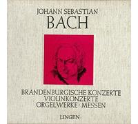 Bach, Johann Sebastian - Brandenburgische Konzerte, Violinkonzerte [LP, DE, Lingen 295/1-5]