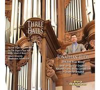 BACH/JONATHAN RUDY - Three Halls