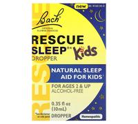 Bach, Kids, Rescue Sleep Dropper, Ages 2 & Up, Alcohol-Free, 0.35 fl oz (10 ml)