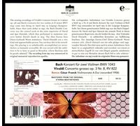 BACH: KONZERT FR 2 VIOLINEN BWV 1043; VIVALDI: CONCERTO GROSSO OP. 3 NR. 8 NEW
