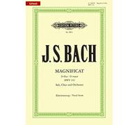 Bach: Magnificat in D BWV 243 (Vocal Score) (EP9851) (Edition Peters)