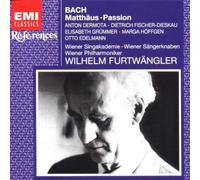 Bach: Matthaus-Passion / Wilhelm Furtwangler (Mono 1954 recording) by Unknown (2001-03-06j