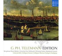 Bach, Mechthild/Blochwitz, Hans Peter/Camerata Koln/Daubigney, Jocelyn/Mannov, Johannes/Schafer, Wolfgang/Schlick, Barbara/Schneider, Michael/Wessel, Kai - Telemann Edition