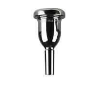 Bach Megatone Trombone Mouthpiece Small Shank 6.5AL Silver Plated
