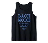 Bach Mode Counterpoint Activated Classical Music Tank Top
