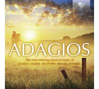 BACH/MOZART/BEETHOVEN/BRAHMS/SCHUBERT - ADAGIOS 2 CD 19 TRACKS NEW