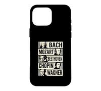 Bach Mozart Beethoven Chopin Wagner Classical Icons Case for iPhone 16 Pro Max
