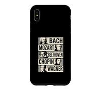 Bach Mozart Beethoven Chopin Wagner Classical Icons Case for iPhone XS Max