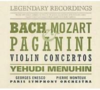 Bach/Mozart/Paganini:Violin Concertos