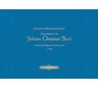 bACH: Notebook for Johann Christian Bach (Piano Solo) (EP11503)
