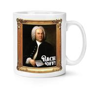 Bach Off 10oz Mug Cup Parody Johann Sebastian Funny Joke History Composer