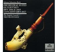 Bach: Orchestral Suites BWV 1066 & 1069; Harpsichord Concerto /Pinnock