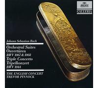 Bach: Orchestral Suites BWV 1067, 1068; Triple Concerto BWV 1044 /Pinnock
